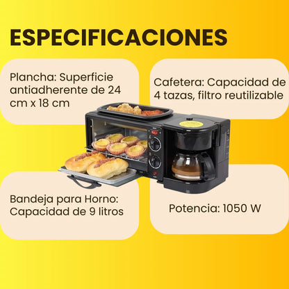 BreakfastPro® Desayunador 3 en 1