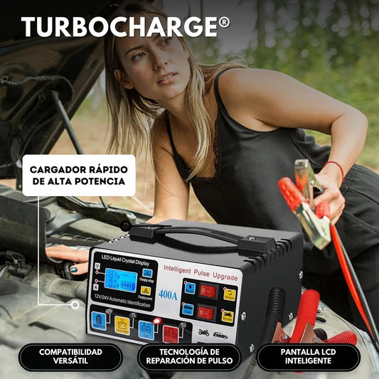 TurboCharge®  Cargador Rápido Alta Potencia